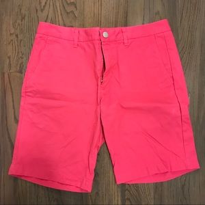 Men’s Bonobos Pink Shorts Size 32